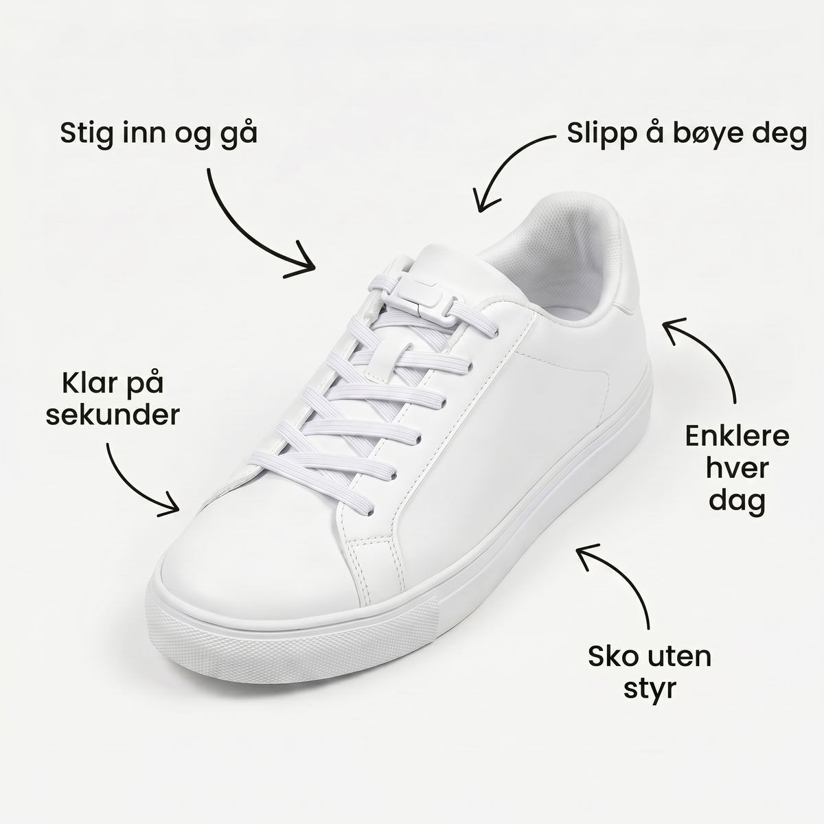Stig inn og gå – slipp å bøye deg