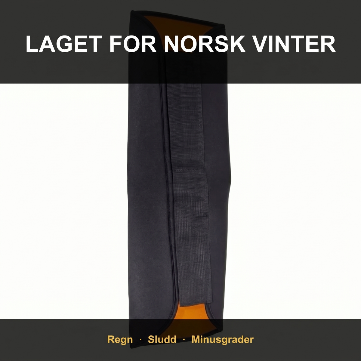 Batteritrekket sett fra siden, laget for norsk vinter.