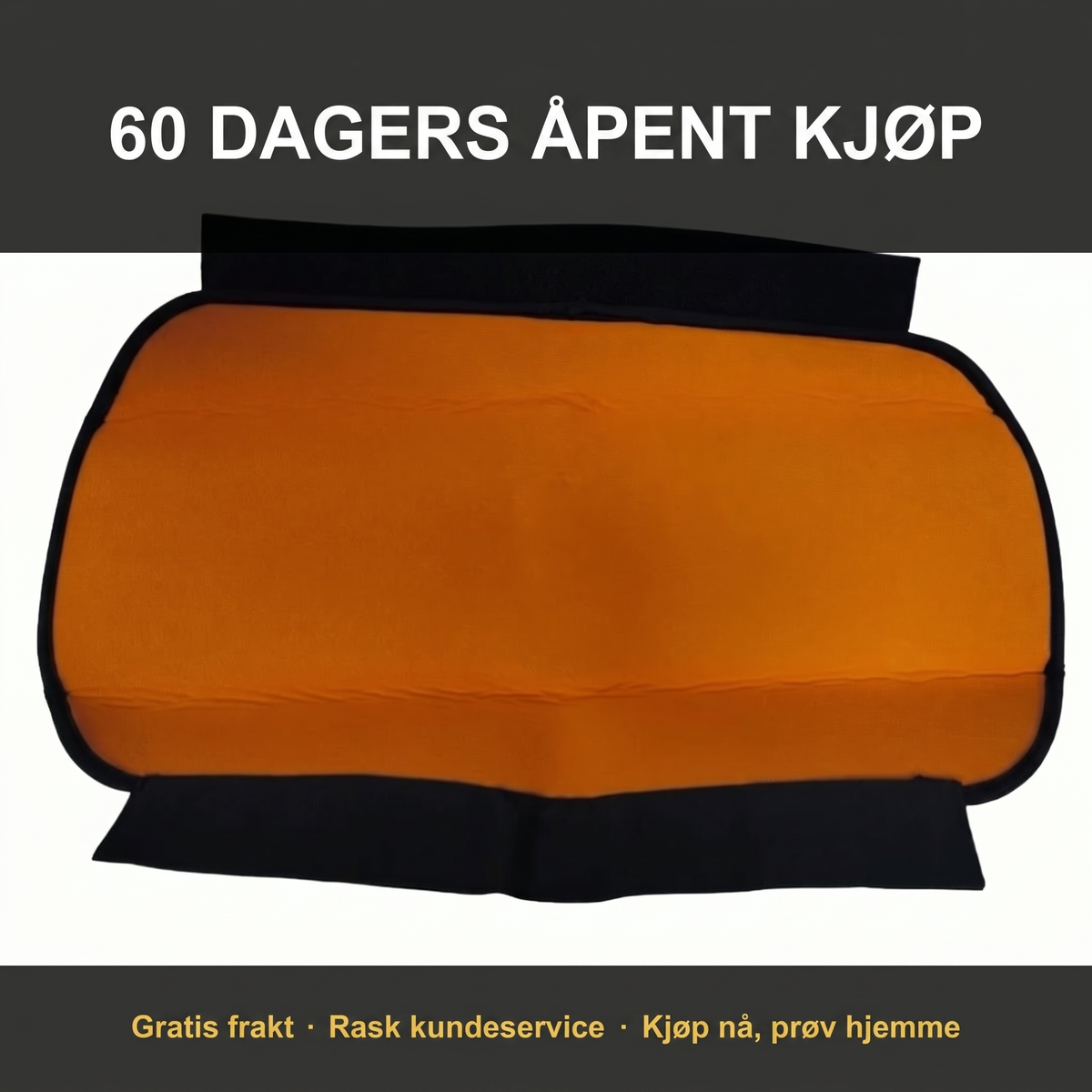 60 dagers åpent kjøp og gratis frakt.