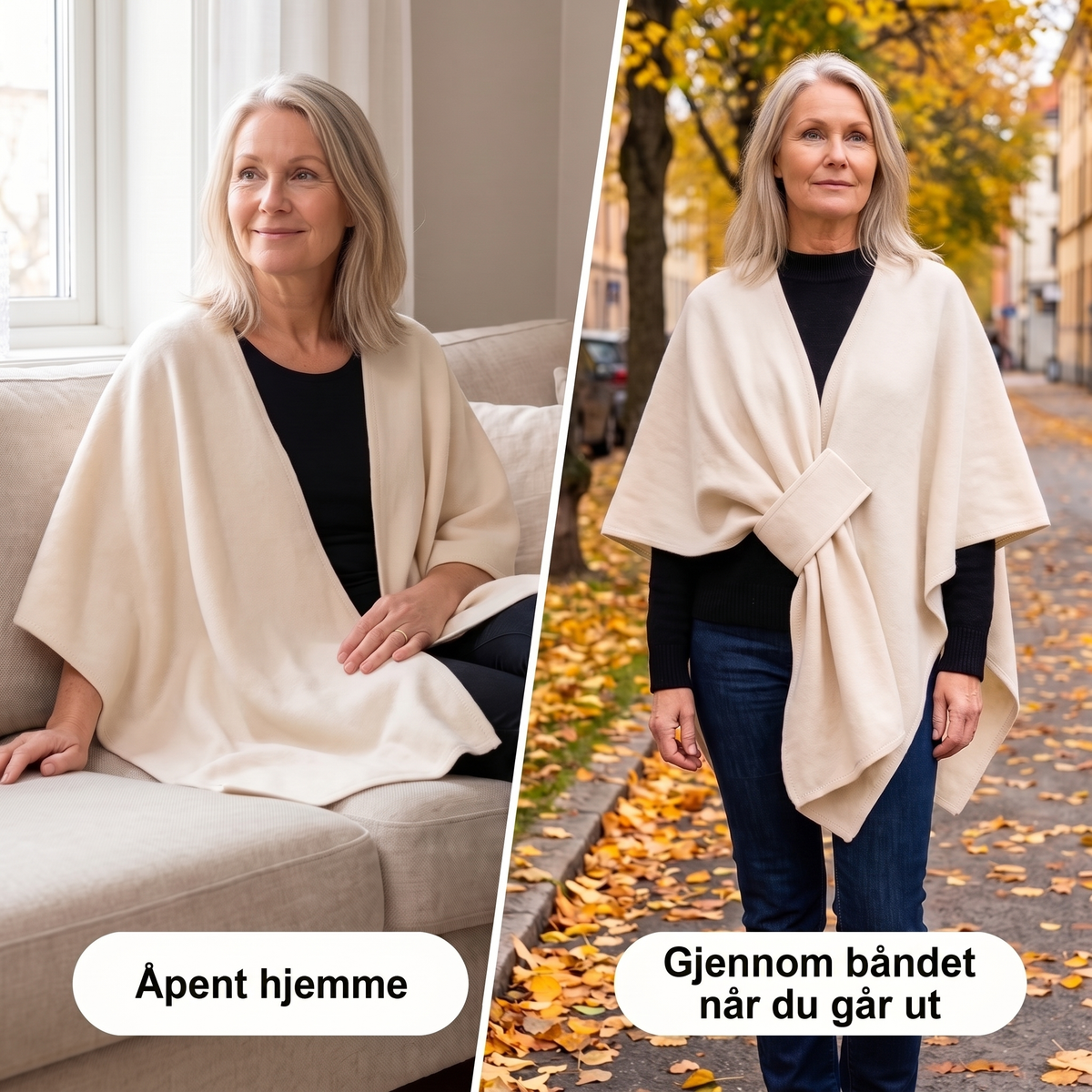 To måter å bruke det på: åpent hjemme eller gjennom båndet
